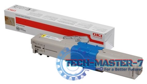 Kaseta z tonerem OKI 46490605 Żółty 46490605