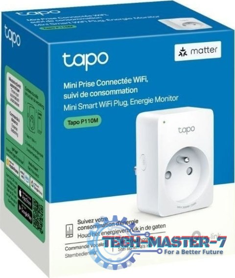 Kontroler Tapo P110M Smart Plug z monitorowaniem zużycia energii Kontroler Tapo P110M Smart Plug z monitorowaniem zużycia energii