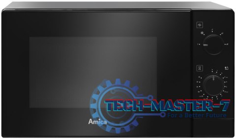 Kuchenka mikrofalowa wolnostojąca AMICA AMMF20M1B (700W /20L /Czarny)