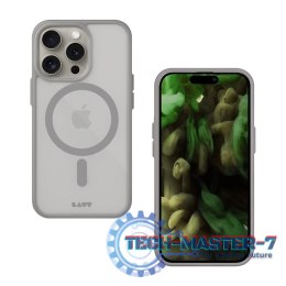 LAUT Huex Protect - obudowa ochronna do iPhone 15 Pro kompatybilna z MagSafe (grey)