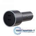 Ładowarka samochodowa SATECHI 2x USB typ C Czarny ST-U2C40CCM