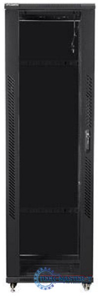 Lanberg szafa stojąca rack 19'' 42U 800 x 800mm czarna; flat pack