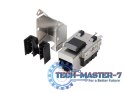 Moduł keystone gniazdo RJ45 - LSA FTP kat.5e 90 stopni do puszki montażowej