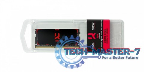 Pamięć GOODRAM (SODIMM/DDR4/8 GB/3200MHz/16CL/SINGLE) Pamięć GOODRAM (SODIMM/DDR4/8 GB/3200MHz/16CL/SINGLE)