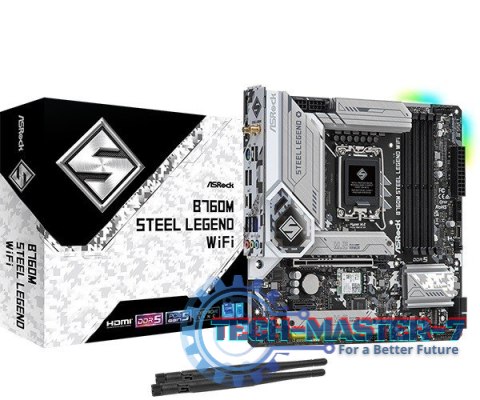 Płyta główna ASROCK B760M STEEL LEGEND WIFI LGA1700 microATX