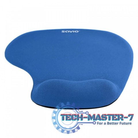 Podkładka pod mysz żelowa SAVIO MP-01BL, 230x190x18 mm Podkładka pod mysz żelowa SAVIO MP-01BL, 230x190x18 mm