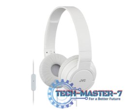 Słuchawki nauszne JVC HA-SR185-W (1.2m /3.5 mm (pozłacany) wtyk/Biały)