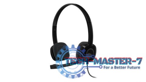 Słuchawki nauszne z mikrofonem LOGITECH Stereo Headset H151 (1.8m /3.5 mm wtyk/Czarny)