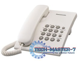 Telefon przewodowy PANASONIC KX-TS500PDW