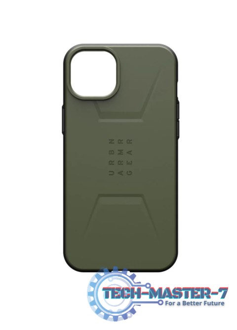 UAG Civilian Magsafe - obudowa ochronna do iPhone 15 Plus kompatybilna z MagSafe (olive)