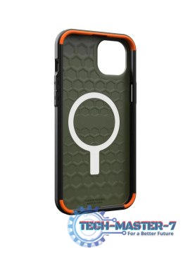 UAG Civilian Magsafe - obudowa ochronna do iPhone 15 Plus kompatybilna z MagSafe (olive)