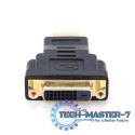 Adapter GEMBIRD HDMI (M) - DVI-D (F) HDMI (wtyk) - DVI (gniazdo) A-HDMI-DVI-3