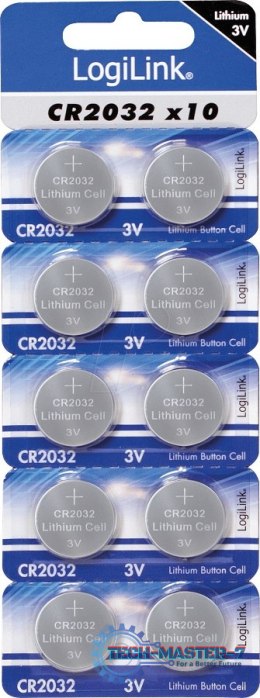 Bateria LOGILINK 3V CR2032B10