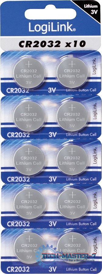 Bateria LOGILINK 3V CR2032B10