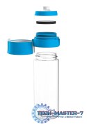 Butelka filtrująca Brita Fill&Go niebieska + 4 filtry MicroDisc