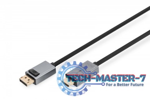 DIGITUS DB-340202-010-S 1m /s1x DisplayPort 1x HDMI typu A