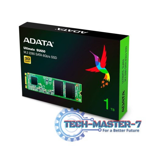 Dysk SSD A-DATA Ultimate SU650 1 TB Ultimate (M.2 2280″ /1 TB /SATA III (6 Gb/s) /550MB/s /510MB/s) Dysk SSD A-DATA Ultimate SU650 1 TB Ultimate (M.2 2280″ /1 TB /SATA III (6 Gb/s) /550MB/s /510MB/s)