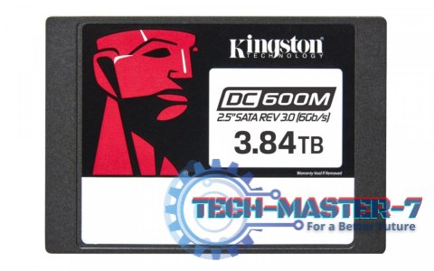 Dysk SSD KINGSTON SEDC600M/3840G (2.5″ /3.84 TB /SATA III /560MB/s /530MB/s)