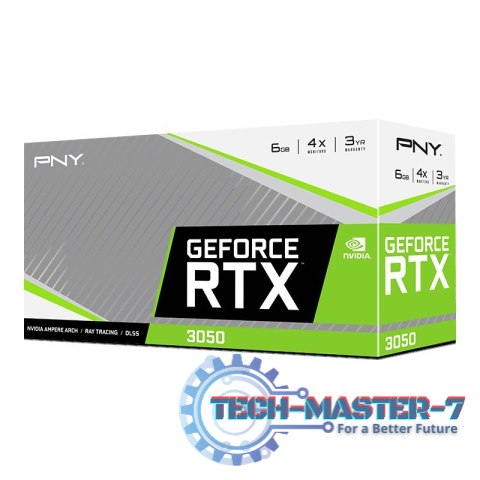 Karta graficzna PNY GeForce RTX 3050 6GB VERTO Dual Fan (VCG30506DFXPB1)