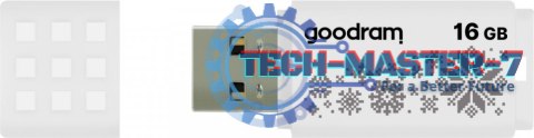Pendrive (Pamięć USB) GOODRAM (16 GB /USB 2.0 /Biały z wzorem ) Pendrive (Pamięć USB) GOODRAM (16 GB /USB 2.0 /Biały z wzorem )