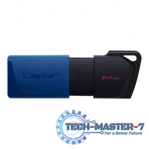 Pendrive (Pamięć USB) KINGSTON (64 GB /Czarno-niebieski )