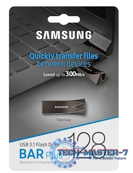 Pendrive (Pamięć USB) SAMSUNG (128 GB /Tytanowy ) Pendrive (Pamięć USB) SAMSUNG (128 GB /Tytanowy )