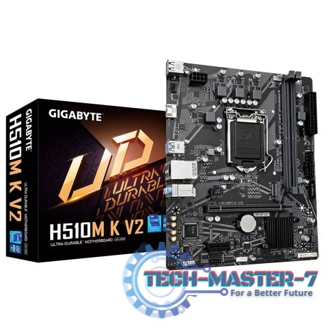 Płyta główna GIGABYTE H510M K V2 LGA1200 MICRO ATX Płyta główna GIGABYTE H510M K V2 LGA1200 MICRO ATX