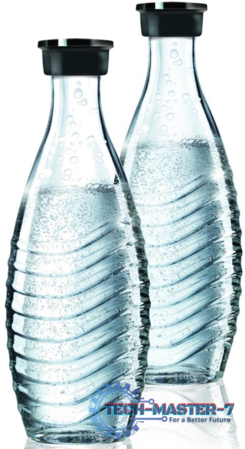 SodaStream Zestaw szklanych karbonizowanych butelek 1047200490 akcesoria do saturatorów 0,6l 2 szt.