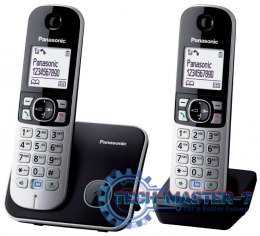Telefon bezprzewodowy PANASONIC KX-TG6812PDB