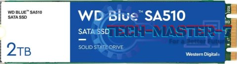 Dysk SSD WD Blue 2 TB Blue (M.2 2280″ /2 TB /SATA III /560MB/s /520MB/s)