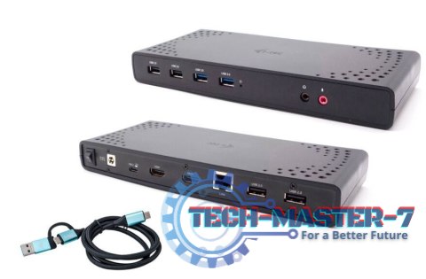 I-TEC CADUALHDMIDOCKPD (Czarny /USB Typ C )