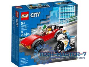 LEGO 60392 City - Motocykl policyjny pościg - za samochodem