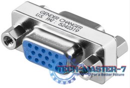 Adapter AKYGA D-Sub 15-pin - D-sub 15-pin D-Sub 15-pin (gniazdo) - D-sub 15-pin (gniazdo) AK-AD-18