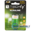 Baterie TECHLY Alkaliczna LR61 Blister 307032