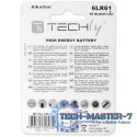 Baterie TECHLY Alkaliczna LR61 Blister 307032