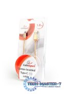 Kabel USB GEMBIRD USB typ C 1.8