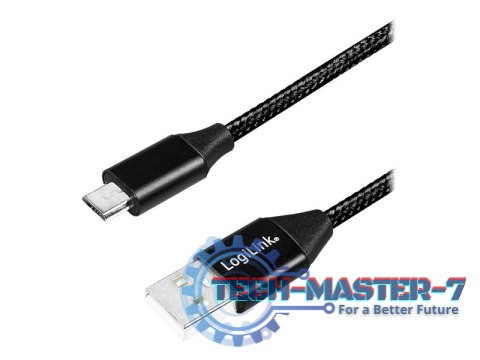 Kabel USB LOGILINK microUSB B 1