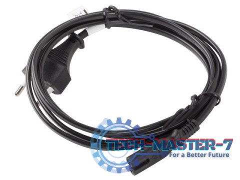 Kabel zasilający LANBERG IEC320 C7 3m. CA-C7CA-11CC-0030-BK