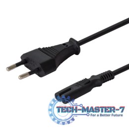 Kabel zasilający SAVIO Wtyczka typ C - IEC C7 1.2m. CL-97
