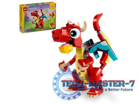 LEGO 31145 CREATOR 3w1 - Czerwony smok LEGO 31145 CREATOR 3w1 - Czerwony smok
