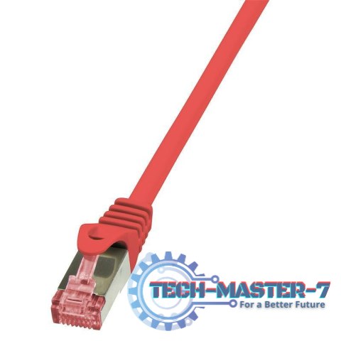 LOGILINK S/FTP Cat.6 3 m Czerwony 3 Patchcord