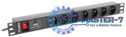 Listwa zasilająca LANBERG PDU-07E-0200-BK