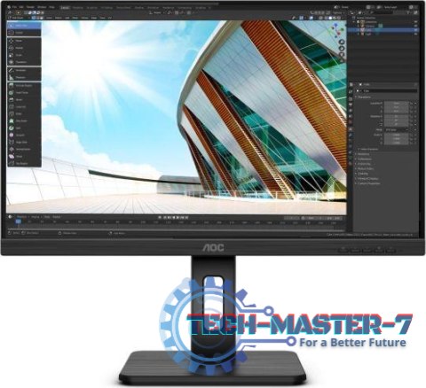 Monitor AOC 24P2Q (23.8" /IPS /75Hz /1920 x 1080 /Czarny) Monitor AOC 24P2Q (23.8" /IPS /75Hz /1920 x 1080 /Czarny)