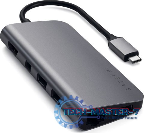 SATECHI ST-TCMM8PAM (Szary /USB-C )