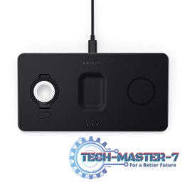 Satechi Trio Wireless Charging Pad - magnetyczna ładowarka bezprzewodowa do trzech urządzeń (AppleWatch 2,5W, AirPods 5W, Qi 7,5
