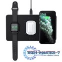 Satechi Trio Wireless Charging Pad - magnetyczna ładowarka bezprzewodowa do trzech urządzeń (AppleWatch 2,5W, AirPods 5W, Qi 7,5