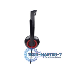 Słuchawki z mikrofonem GEMBIRD MHS-002 Czarny Czarny