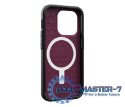 UAG Civilian Magsafe - obudowa ochronna do iPhone 15 Pro kompatybilna z MagSafe (bordeaux)