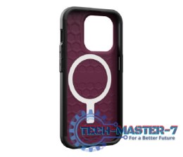 UAG Civilian Magsafe - obudowa ochronna do iPhone 15 Pro kompatybilna z MagSafe (bordeaux)