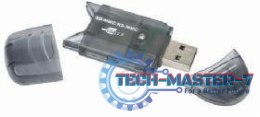 Czytnik kart pamięci GEMBIRD USB 2.0 FD2-SD-1